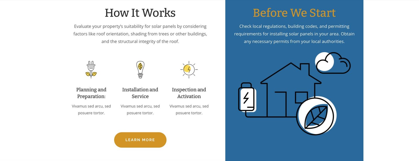Howe Solar: Web Design, Logos & Identity
