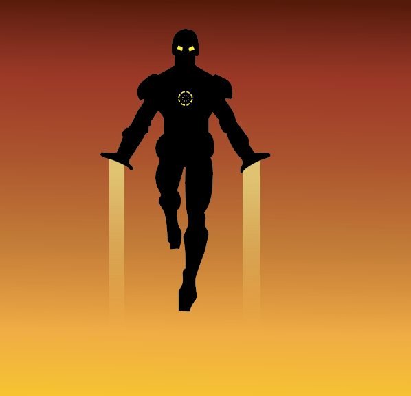 Iron Man Animated Ad